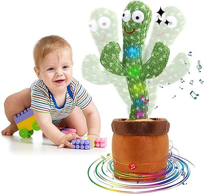 Dancing Cactus Toy, Cactus Talking Toy for Baby
