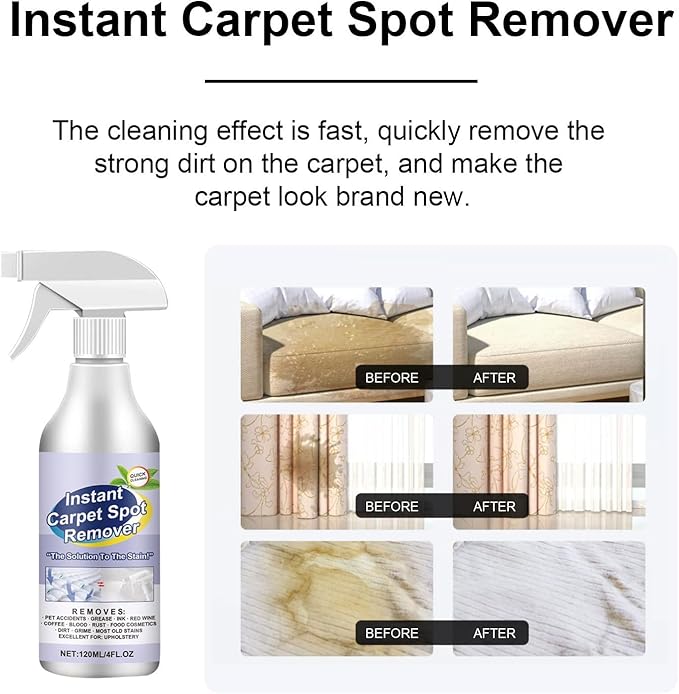 Instant Carpet Spot Remover 100ml Each Pack Of 2