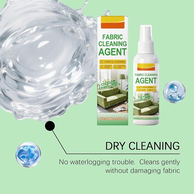 Fabric Cleaning Agent 100ml Each Pack Of 2