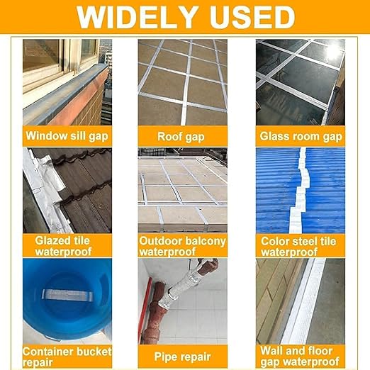 Flashing Tape Water Leak Tape Waterproof Tape Leak-Proof Materials Strong Self-Adhesive Suitable Cracks