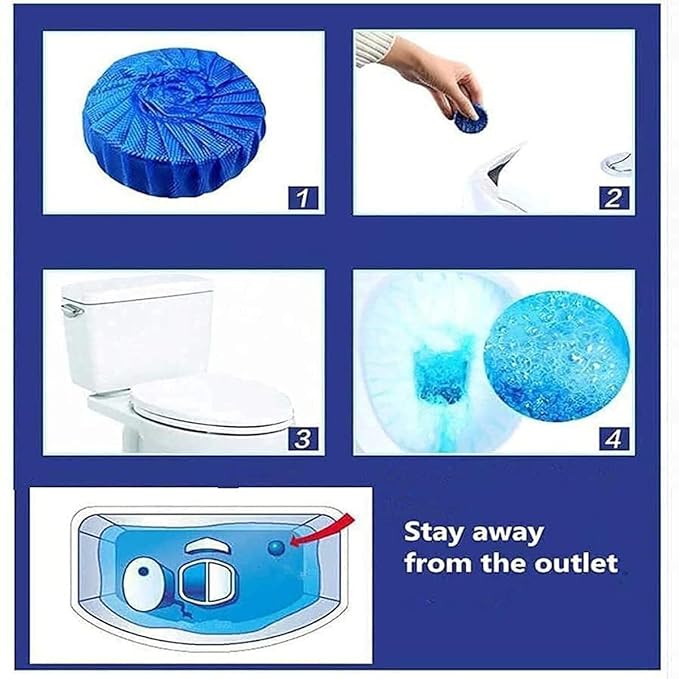 Toilet Cleaning Tablet pack of 10 (70 tablets)